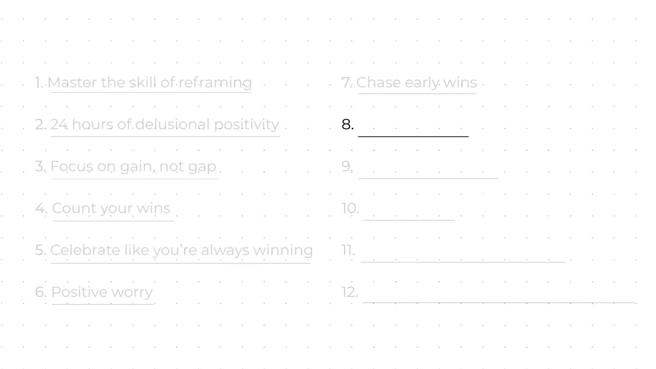 如何騙過自己的大腦,啟動「贏家效應」成為不可阻擋的自己 12 短期目標設定與期望管理例子