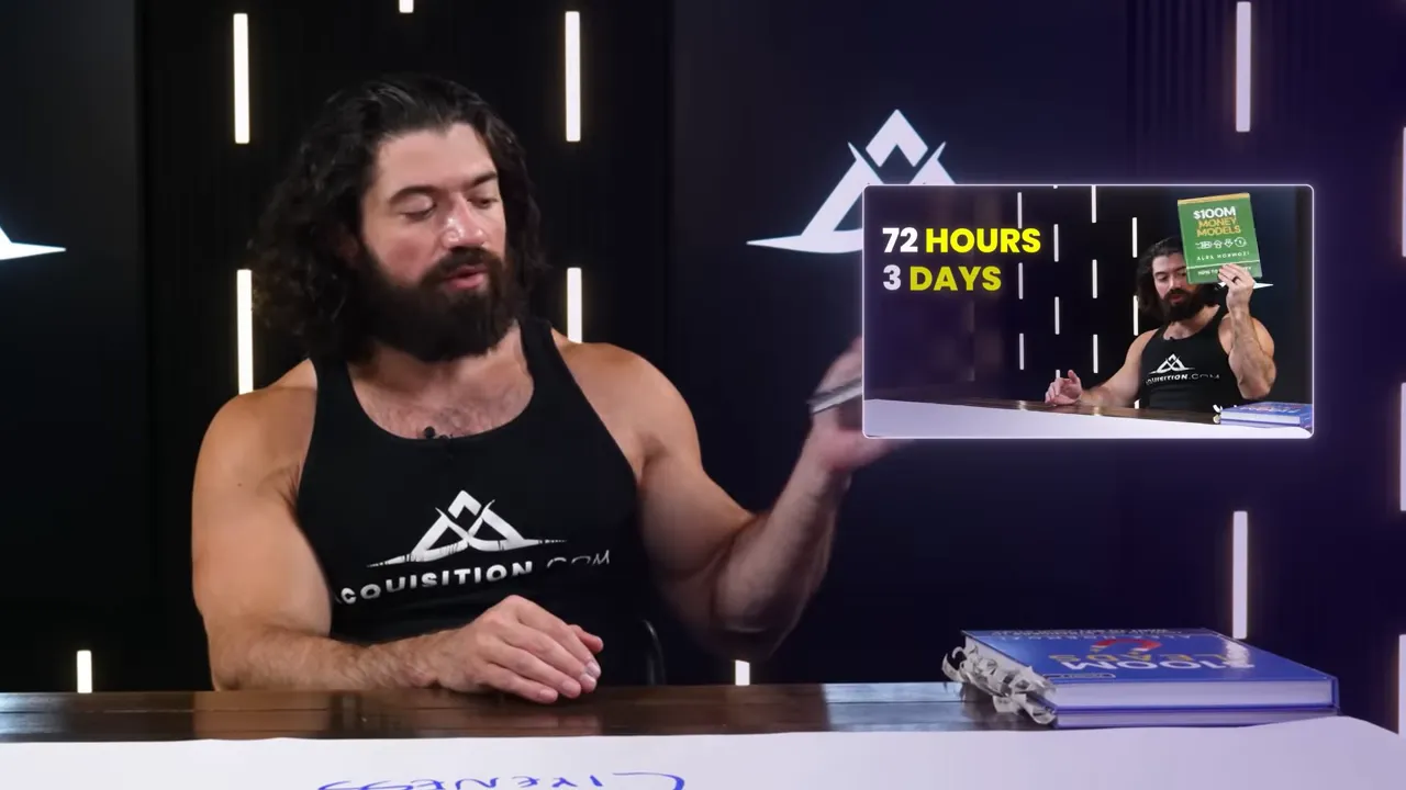 如果從零開始做內容行銷(2025):我從 Alex Hormozi 的 SPCL 戰術學到的落地整理 8 影片開頭 Alex 用 32.7M 觀看與 105M 銷售展示 status