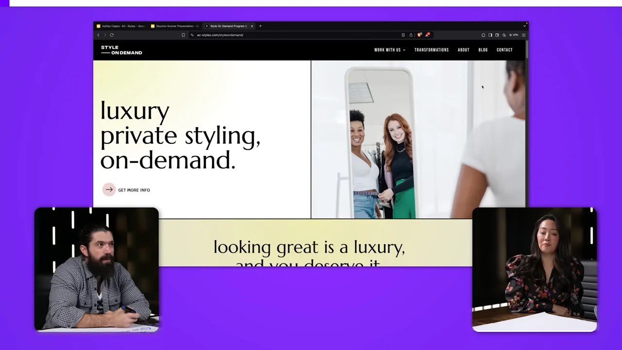 網站常見 CTA：直接預約或報價