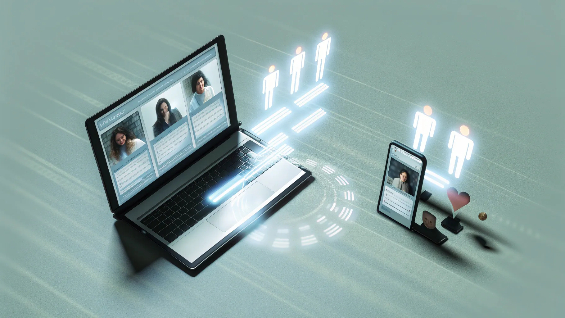 領導磁鐵吸引冷流量並透過轉化漏斗獲得潛在客戶的扁平插畫